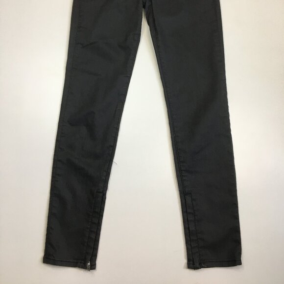 RAG & BONE For Intermix Faux Pockets Shoreditch Wash Zip Ankle Skinny Jeans - Picture 7 of 13